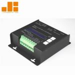 LCD Display Black 4CH DMX Decoder With Micro - Computer Control Technology