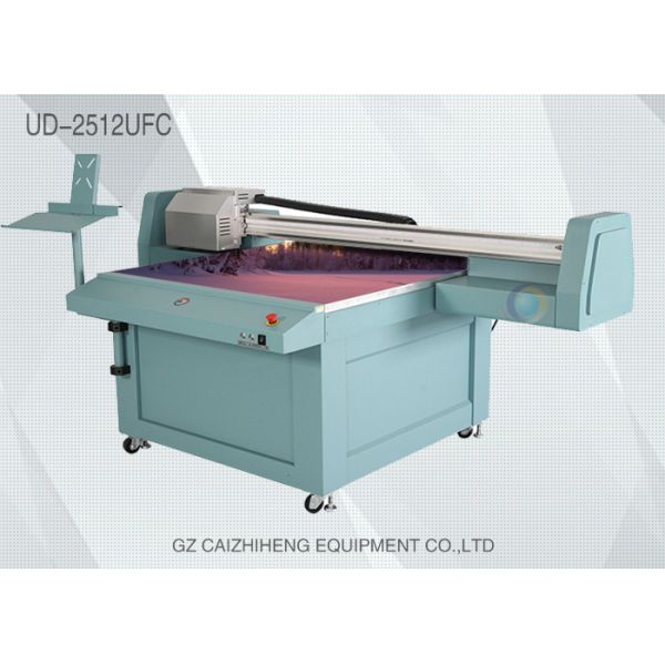 Glass UV Flatbed Printing Machine , DX5 Printhead Galaxy UV Printer 2512UFC