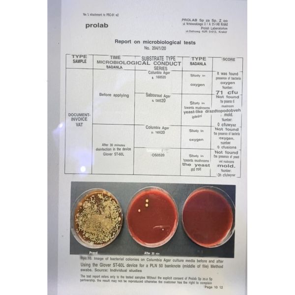 80L Banknote Sterilization Machine