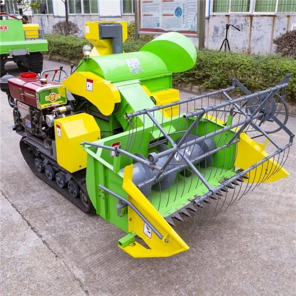 Crawler Type Combine Harvester Tractor