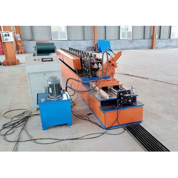C / U Gypsum Channel Roll Forming Machine , Ceiling Channel Roll Forming Machine High Strength