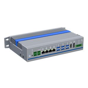 China High Performance Fanless Mini PC Intel Core I7-12700T Processor Dual DDR5 Ram Industrial Mini PC on sale
