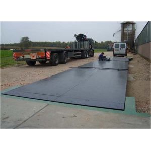 China 3 X 16m Size Steel Deck Weighbridge Large Capacity Easy Assembly And Installation wholesale