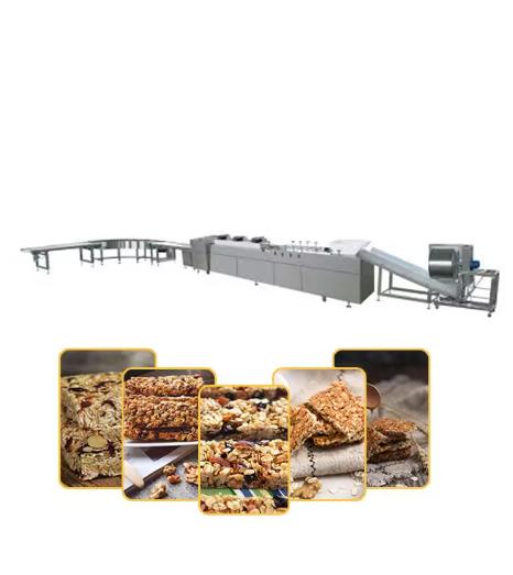 Customized Cereal Bar Production Line With CE ISO9001 Standard Granola Bar Machine