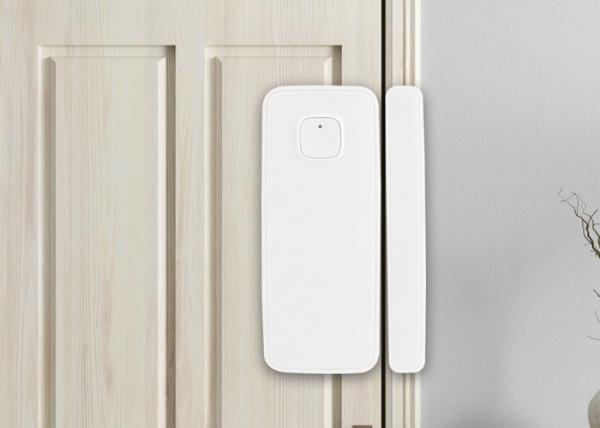 Quality WiFi Wireless Door Window Sensor TUYA Smart Alarm with Free Notification APP Control Home Security Alarm System for sale