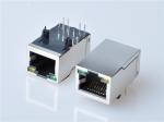 RJ45 Modular Jack Connector, Through Hole Type, Transformer, with LED