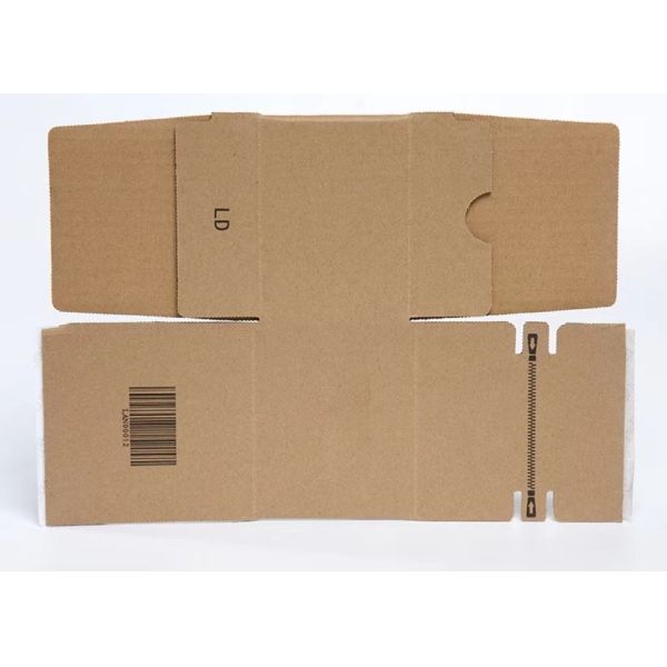 5x5x5 6x6x6 Corrugated Paper Box Ecommerce Mailing Boxes With Tear Strip
