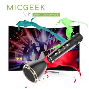 New Arrival Micgeek M6 Bluetooth Portable Speakers KTV Karaoke Wireless