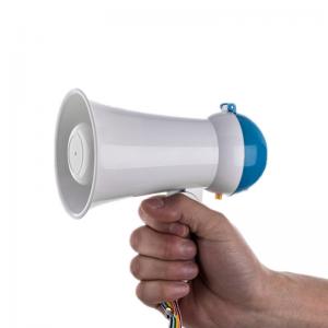 China Best Seller 5W Little Plastic Toy Megaphone with Music Music Feature and NO Apt-x Support wholesale