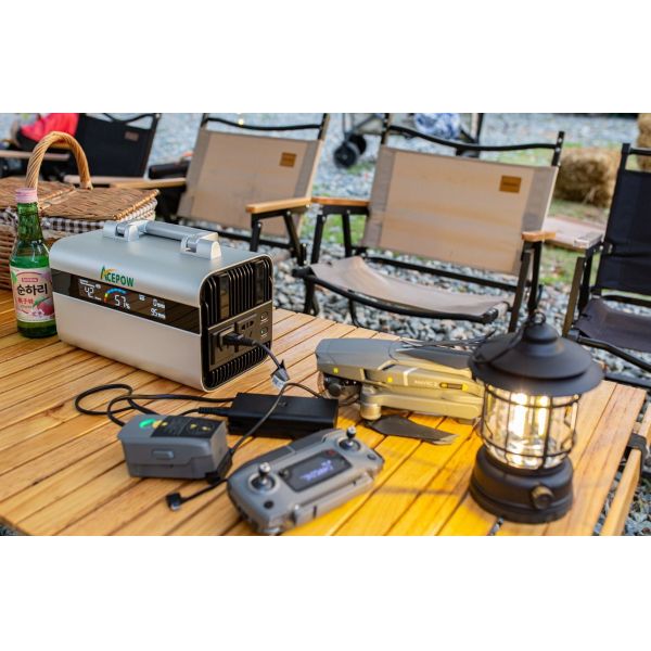 Emergency Solar Recharged Portable Power Station Lithium Battery ABS1000 1000Wh