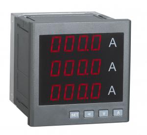 China Led Display Easy Operation Digital Panel Ammeter High Accuracy Class wholesale