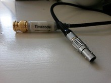 China ambient recording bnc to lemo 5-pin timecode-input cable on sale