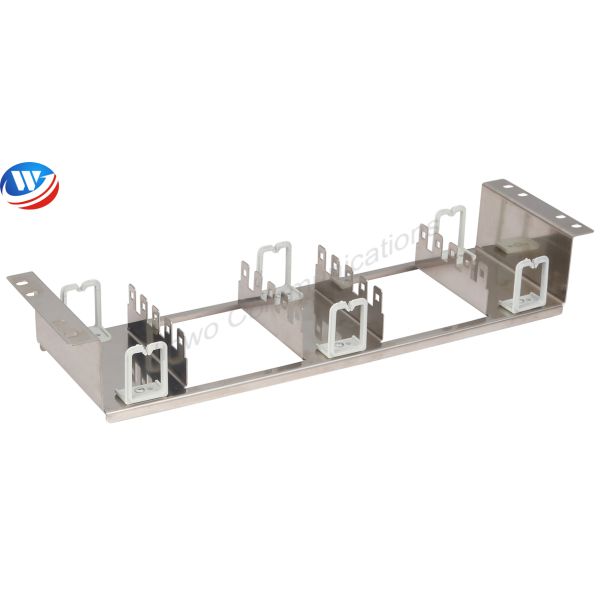 19in 3U 100 Pair MDF Box With Krone Module Silver Krone LSA Plus Connection Module