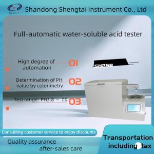 China SH259B Fully automatic water-soluble acid analyzer colorimetric method for measuring pH value wholesale