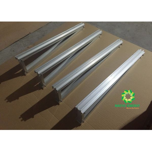 Rail Free Pre - Assembly Triangle For Roof And Ground Solar Power Energy