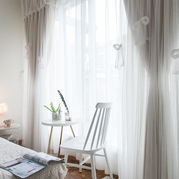 Jacquard Polyester Curtain Fabric Leaf Pattern Print Blackout