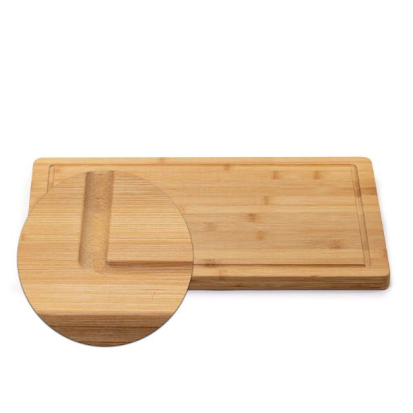 Sustainable Bamboo Chopping Board with Juice Groove The Perfect Addition to Your Kitchen