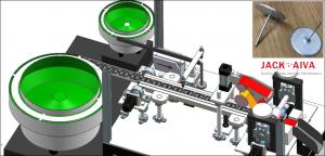 China 15m/min HVAC Duct Machine Self Adhesive Insulation Pins Auto Production Line on sale