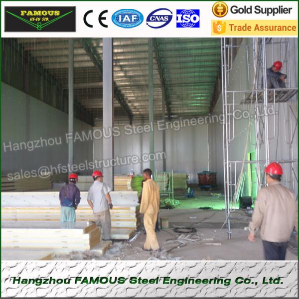 Quality Galvanized Cold Storage Insulated Roofing Panels Swing Door CE / COC for sale