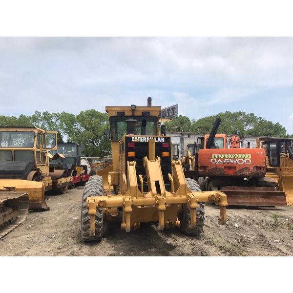 Used CAT 140H Motor Grader High Precision With Adaptable Blade Movement