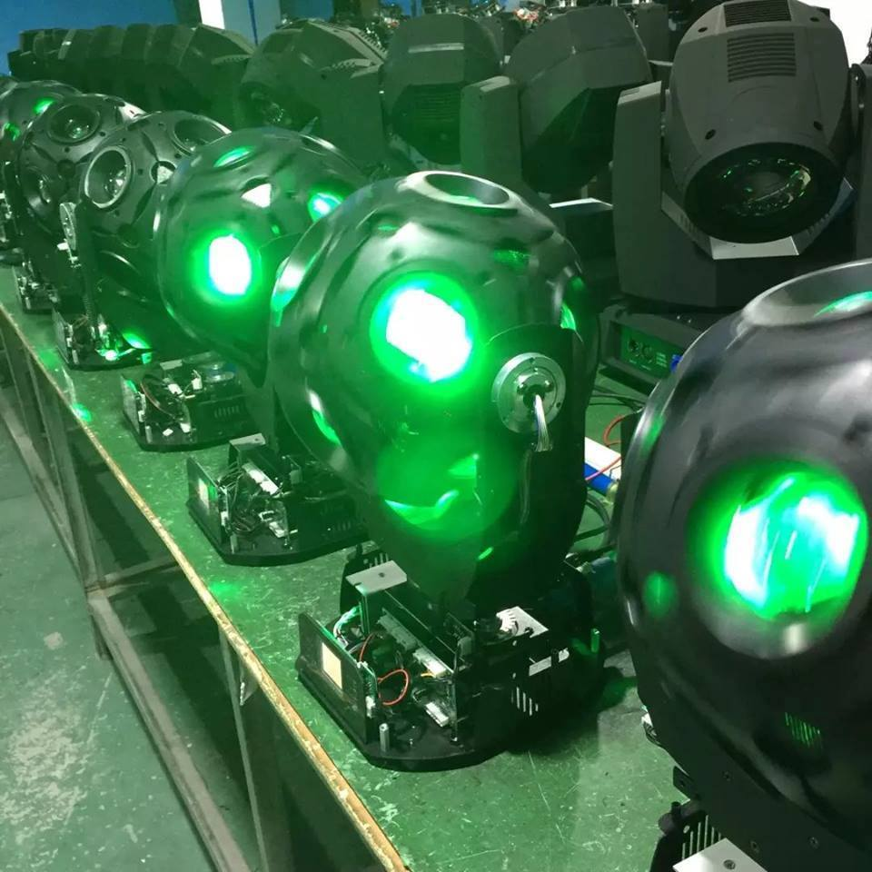 Colorful Stage LED Moving Head Light 300W Cool White Infinite Rotation Tilt