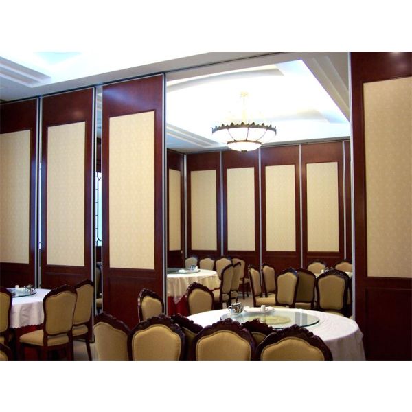 Fabric Surface Mobile Door Sliding Folding Soundproofing Partition Walls For Banquet Hall