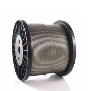 Buy cheap 6mm 6x19 Fc 304 7x19 IWRC 10mm 12mm Ungalvanised Steel Wire Rope Cable ±1% from wholesalers