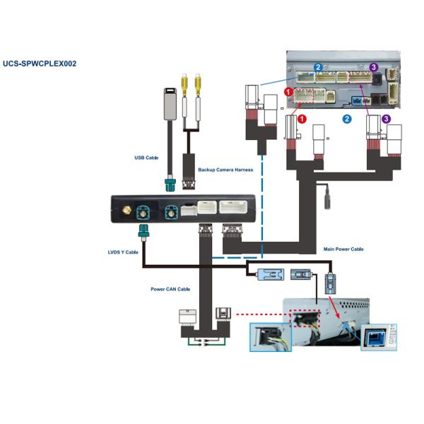 Unichip Lexus High Configuration Wireless Android Auto Carplay For GS LS