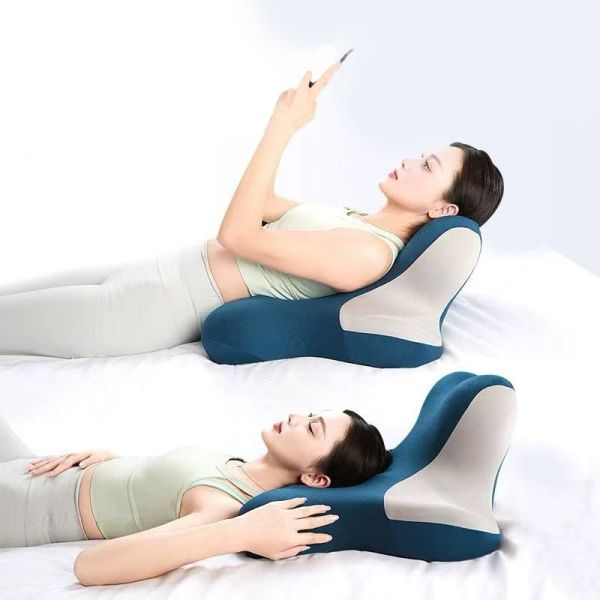 Jellyfish Anti Allergy Memory Foam Pillow Ergonomic For Support Neck / Lumbar Area