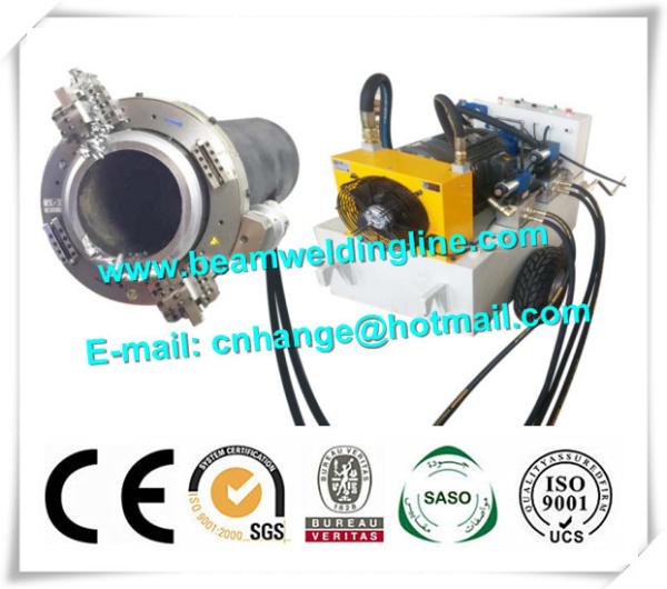 Quality Pipe Profile CNC Plasma Cutting Machine , Split Type Pipe Cutting And Beveling Machine for sale