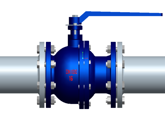 Ss 201 Floating Check Valve For Cutting Off Water Pipes Iron Flange