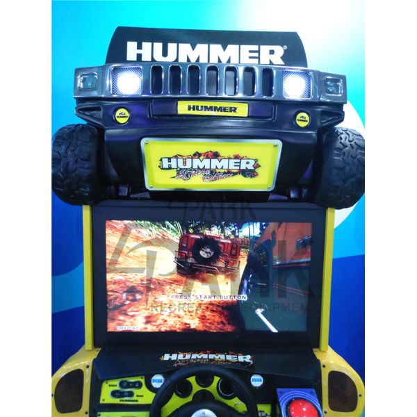 Car Racing Game Simulator Machines With Plastic / Alloy Steel Structure