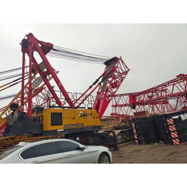 Top Brand Track Crane Crawler Crane Sc1500A-1 150t Construction Equipment