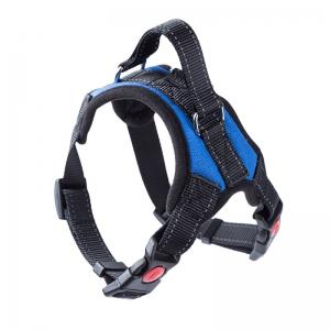 China Neoprene Material Pet Vest Harness D Ring Design Service Dog Harness wholesale