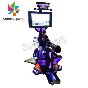 China Software Developed VR Arcade Machine 5d Cinema Car Racing Simulator 360 Degree on sale