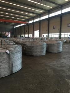 China 99.5% purity Al Aluminum Wire Rod ASTM B 233 Standard For Cable application wholesale