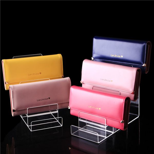 4-layer wallet display bracket acrylic wallet display rack jewelry glasses display stand