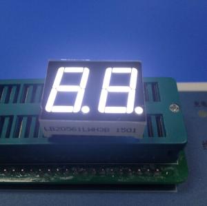 China Two Digit Alphanumeric Seven Segment Display Common Anode For Intrument Panel wholesale