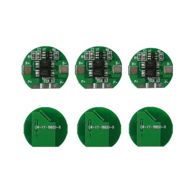 3.7V BMS For 18650 Battery , 1S 5A Lithium Battery Protection Board
