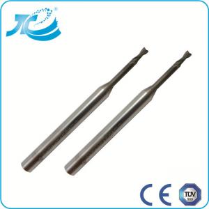 China Carbide Flat End Mill for Deeper Cutting , 1mm 2mm 3mm End Mill wholesale