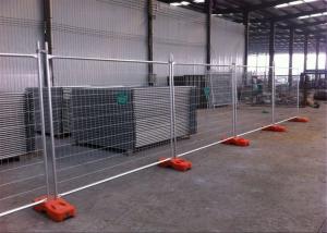 China Standard Temporary Fencing Panels OD 32mm x 1.35mm wall thickness 2.1mx2.4m mesh 60mm*150mm diameter 3.00mm wholesale
