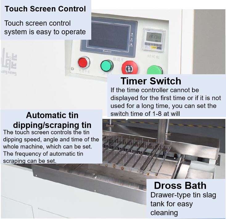 Selective Soldering Machine ZD4530DPF Tin Wave Soldering DIP Solder Equipment Line Factory