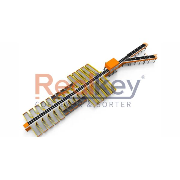 Large Multi-sort Port Smart Parcel Loop Sorting Line Direct With Own Exporting Platform