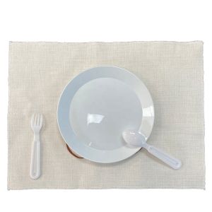 China Sublimation Placemats Blanks 30*40cm Double Sided Custom Printing Logo Linen Sublimation Table Mats wholesale