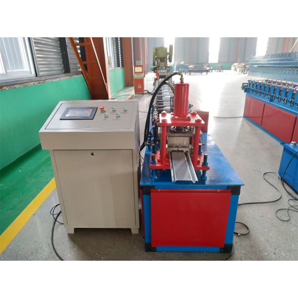 2 Years Warranty Roller Shutter Door Roll Forming Machine Touchscreen Automatic Control