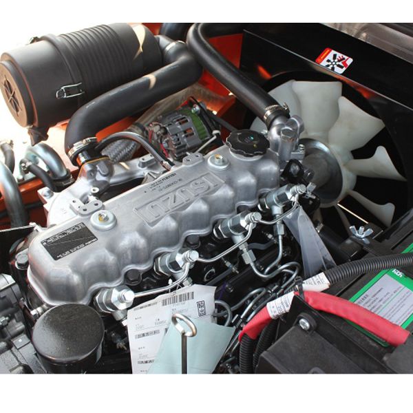 2065mm Mast Height 3.5 Ton Mini Rough Terrain 4x4 Diesel Forklift with Container Mast