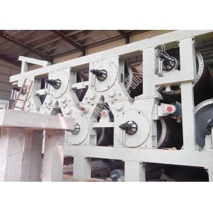 Double Wires Kraft Paper Making Machine Air Cushion Headbox Type