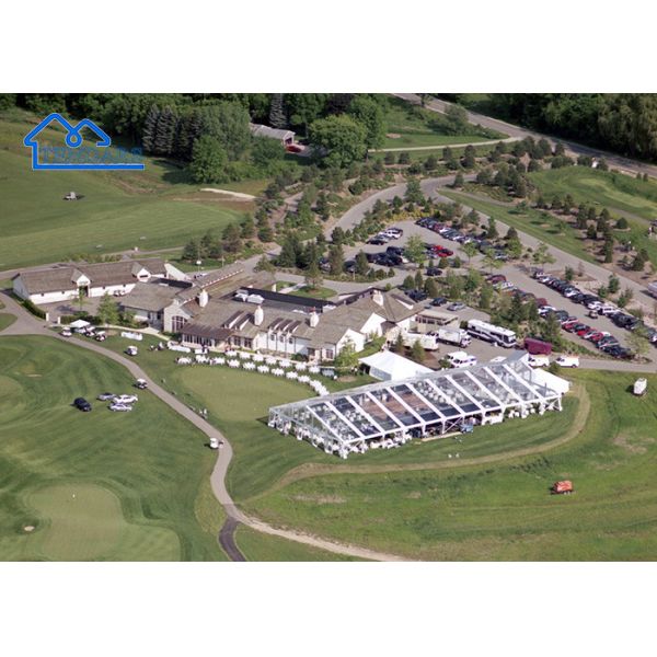 Custom Size Aluminum Structure Transparent Outdoor Party Tents For Event Wedding for sale