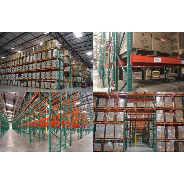 RMI-Certified American Standard Warehouse Teardrop Pallet Rack