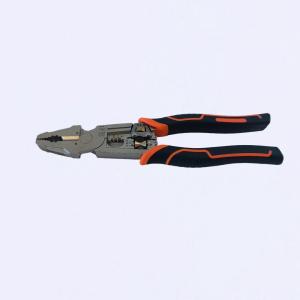 China 9&quot; High Leverage Multi-Function Combination Pliers hand tools high quality with crimping wire cutting stripping functions Eccentric Labor-saving wholesale